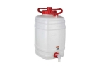 Bidon din plastic cu robinet si manere, capacitate 25 l