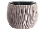 Ghiveci flori Bowl 240,diametru 160mm,inaltime 170 mm,bej mocca