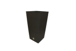 Ghiveci pentru flori tip ratan SGTT Rato 225, capacitate 8 16.3 l, negru