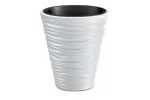 Ghiveci pentru flori SGTT diametru 34.5 cm,inaltime 38.5 cm,alb