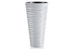 Ghiveci pentru flori SGTT diametru 39cm,inaltime 75cm,alb