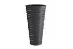 Ghiveci pentru flori SGTT diametru 39cm, inaltime 75cm, gri