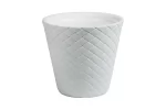 Ghiveci flori RoundMatuba,alb,diametru 35 cm,inaltime 32 cm