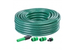 Set furtun cu accesorii pentru gradina, 3 straturi, conectica 1 2, lungime 10 m, presiune max 12 bar, rezistent UV