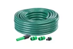 Set furtun cu accesorii pentru gradina, 3 straturi, conectica 1 2, lungime 10 m, presiune max 12 bar, rezistent UV