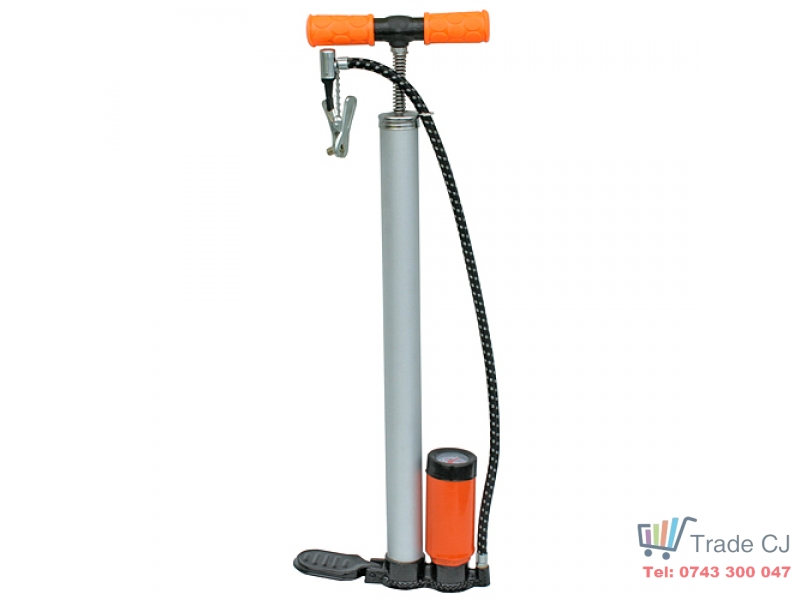 Pompa de umflat auto, moto, bicicleta, cu manometru 38x500mm