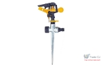Stropitor pentru gazon si gradina, rotativ, 360ﾰ cu picior metalic