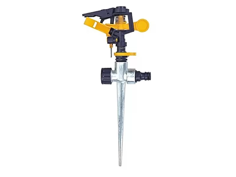 Stropitor pentru gazon si gradina, rotativ, 360ﾰ cu picior metalic