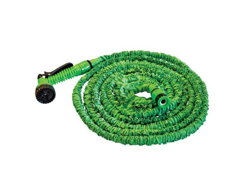 Set furtun de gradina extensibil 7.5-22.5m,1 2 -3 4 cu pistol de stropit