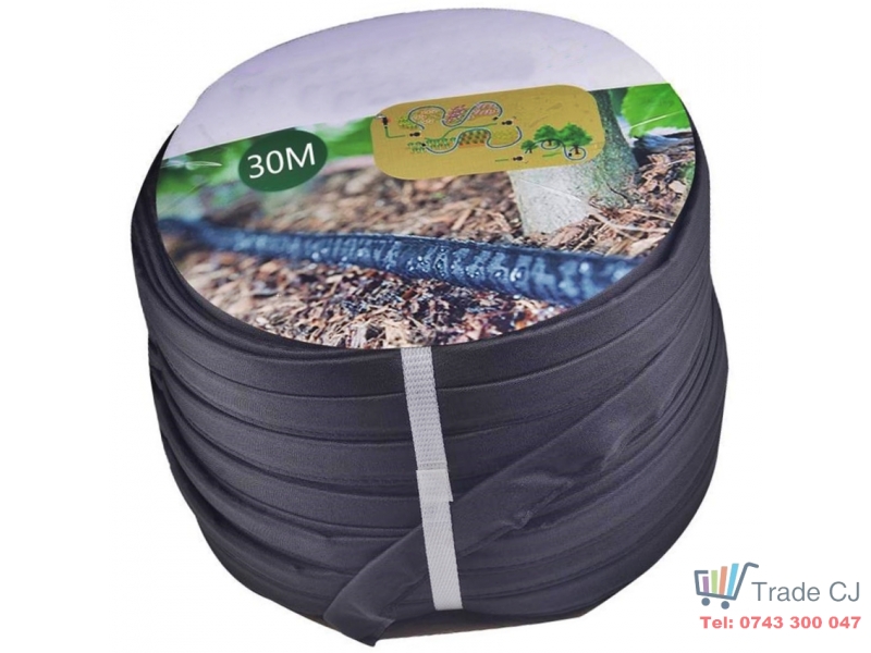 Furtun de gradina, irigare prin picurare, material textil, lungime 30 m, conectica 1 2
