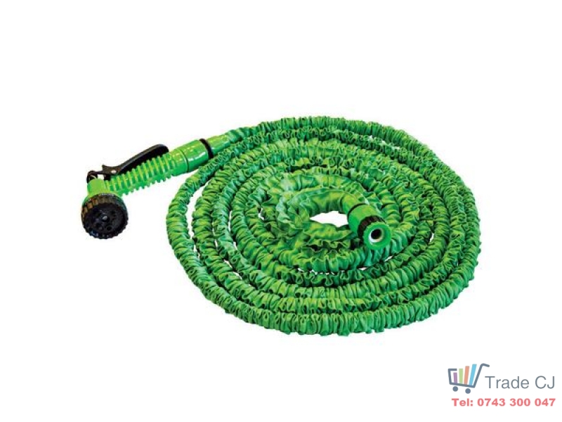 Set furtun de gradina extensibil 10-30 m,1 2 -3 4 cu pistol de stropit