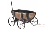 Ghiveci flori tip caruta pentru terase sau gradina 41.5x29x19 cm