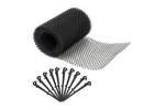 Set plasa protectie jgheaburi,6m lungime,16 cm latime cu clipsuri prindere