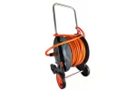 Furtun pe tambur cu roti,conectica 1 2ﾔ, lungime de 40m, max 24 Bar