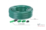 Set furtun cu accesorii pentru gradina, 3 straturi, conectica 1 2, lungime 20 m, presiune max 12 bar, rezistent UV