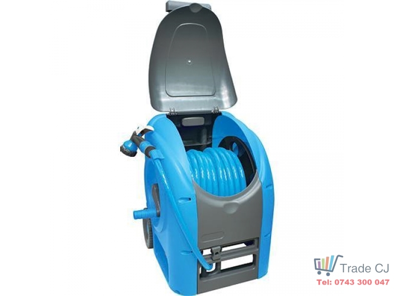 Carucior cu furtun gradina, pistol de stropit, 1 2 , 30 m, Aquacraft