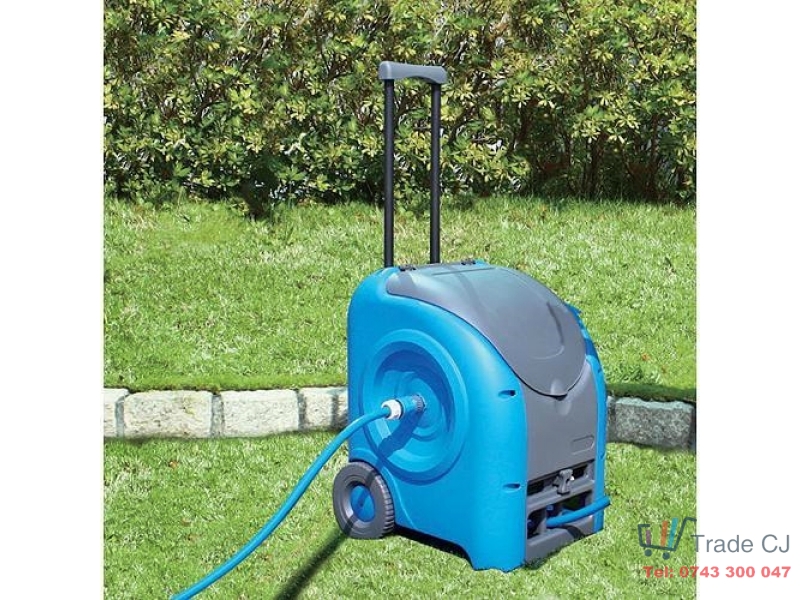 Carucior cu furtun gradina, pistol de stropit, 1 2 , 30 m, Aquacraft