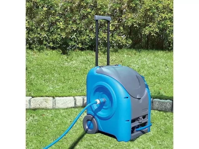 Carucior cu furtun gradina, pistol de stropit, 1 2 , 30 m, Aquacraft