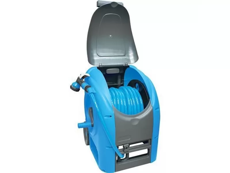 Carucior cu furtun gradina, pistol de stropit, 1 2 , 30 m, Aquacraft