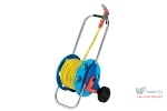 Furtun cu derulator si pistol,30m,3 straturi,1 2
