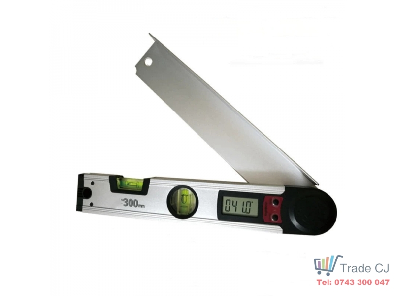 Nivela electronica din aluminiu pentru masurat unghiuri, 300mm, 0-225 grade