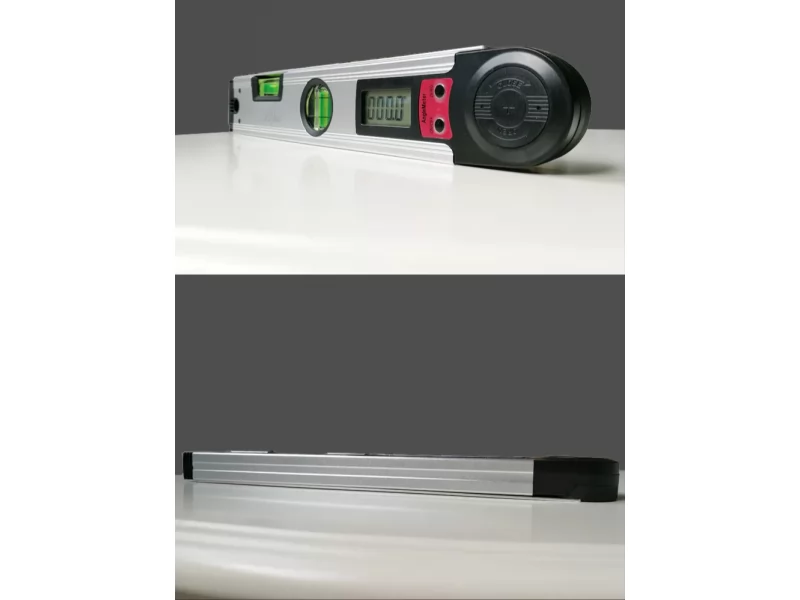 Nivela electronica din aluminiu pentru masurat unghiuri, 300mm, 0-225 grade