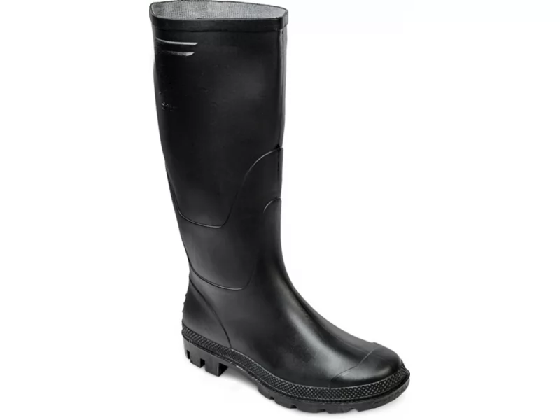Cizme de protectie din cauciuc, negre, marimea 42