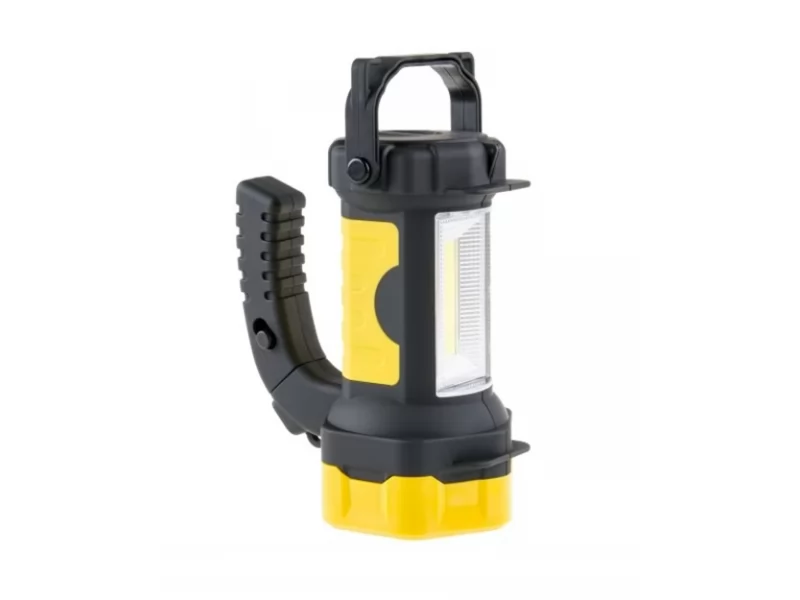 Lanterna LED pentru Camping si Drumetii, 2x LED SMD, 220 LM + 130 LM, Alimentare 3xAA, Portabila, pentru Pescuit, Urgente si Activitati Outdoor