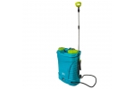 Pulverizator electric cu acumulator 16L, baterie 12V 8Ah, presiune 5.5 bari, lance inox, 3 duze, vermorel pentru gradina, vie si livada