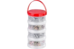 Set 150 piese holsuruburi si dibluri, in cutie transport plastic