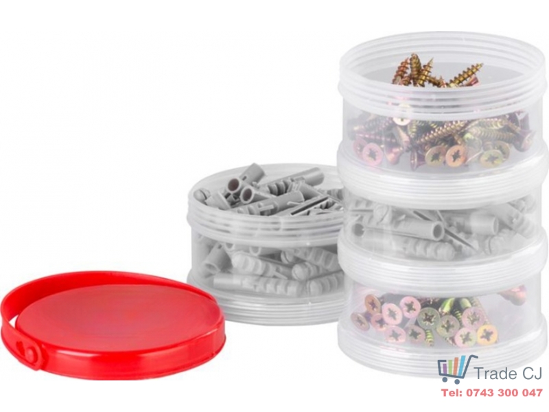 Set 150 piese holsuruburi si dibluri, in cutie transport plastic