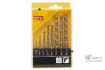 Set 8 bucati burghiu pentru zidarie, 3 - 10 mm, in cutie plastic
