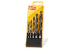 Set 5 bucati burghiu pentru lemn, 4 - 10 mm, in cutie transport plastic