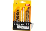 Set 9 bucati burghie mixte pentru lemn, metal, zidarie 5 mm, 6 mm, 8 mm in cutie transport plastic