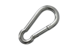 Carabina din otel DIN 5299 C, 80 mm