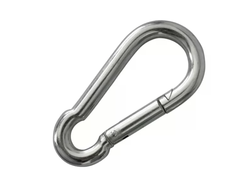 Carabina din otel DIN 5299 C, 80 mm