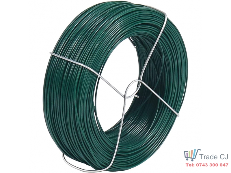 Sarma verde pentru legat in gradina, 0.8mmx75m, PVC Coated