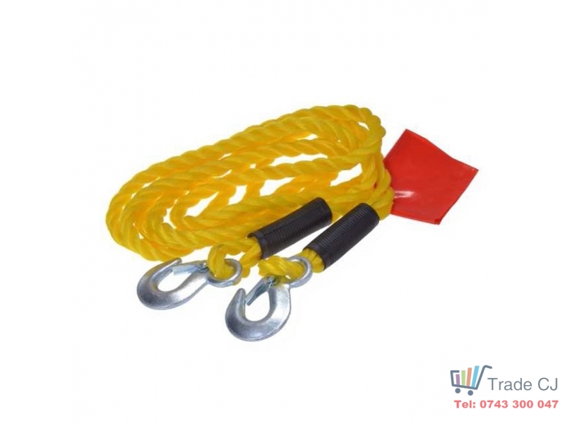 Funie tractare auto galbena max 3t 4m