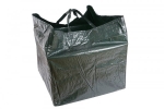 Sac premium depozitare frunze, pliabil pentru gradina, verde, volum 200l