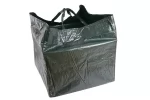 Sac premium depozitare frunze, pliabil pentru gradina, verde, volum 200l