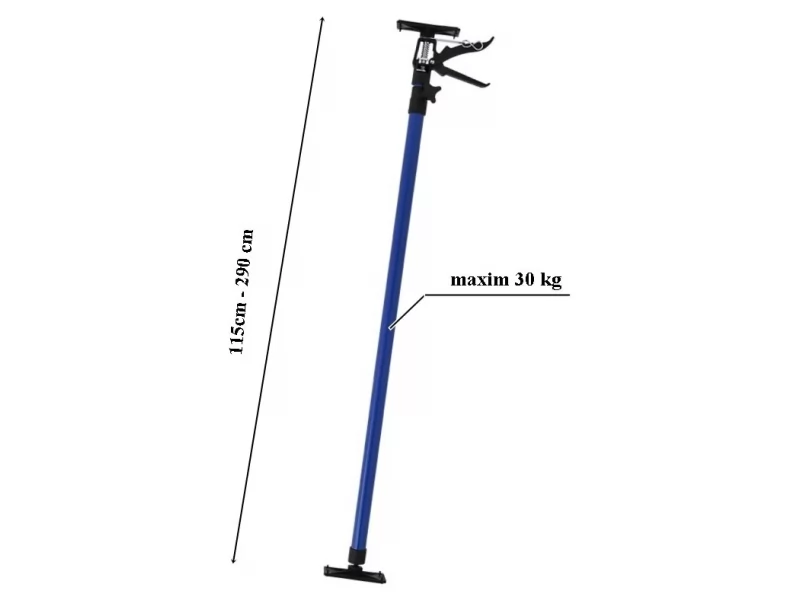 Suport metalic tip stalp de sustinere telescopic 115 cm - 290 cm, max 30 kg