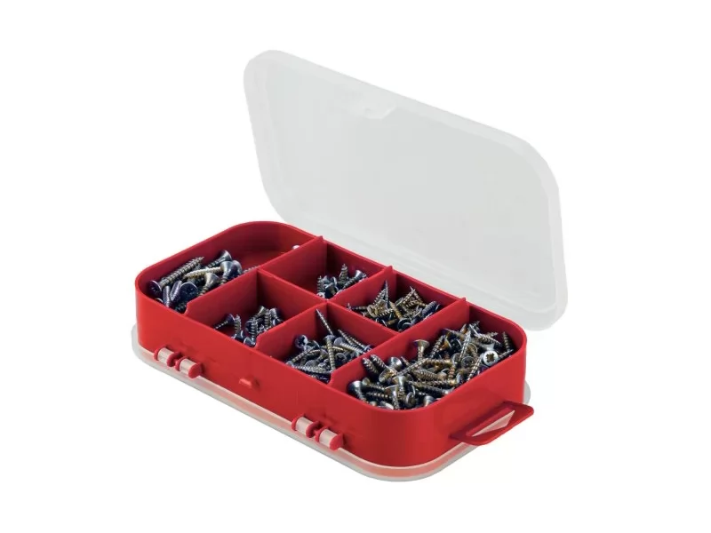 Set 310 piese holsuruburi diferite dimensiuni, in cutie transport plastic