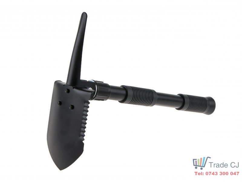 Lopata pliabila multifunctionala 41cm, pentru camping si drumetii