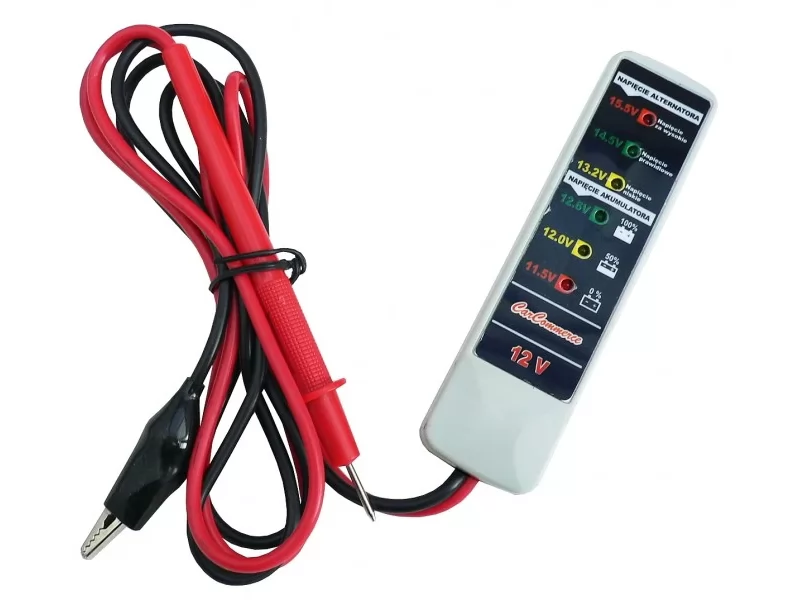 Lampa control pentru baterie 12V