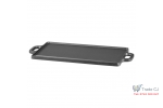 Plita reversibila din fonta pentru grill, 2 fete, compatibila gaz foc deschis sobe, cu manere, 50x23x1.5 cm, pentru carne, legume si camping