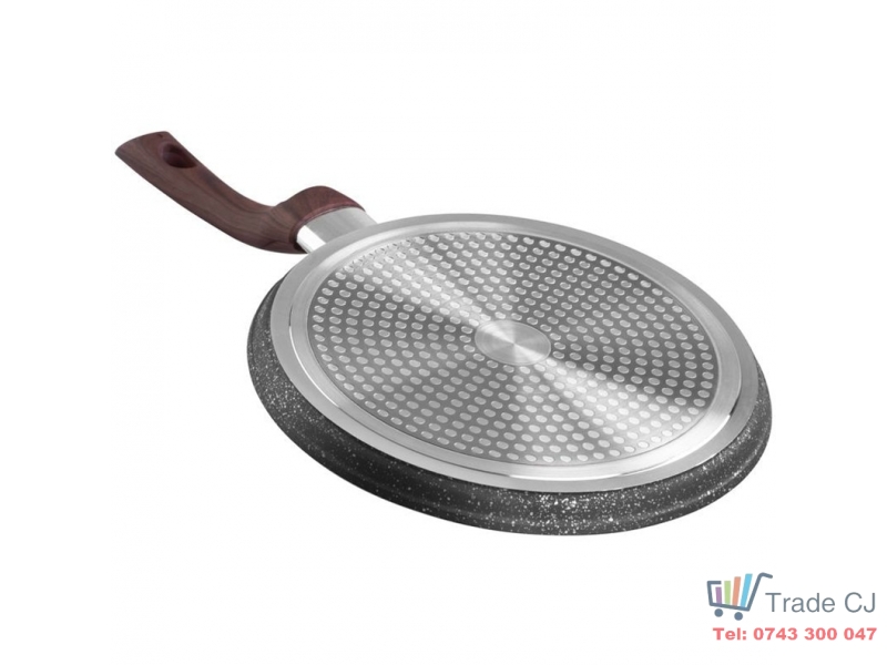 Tigaie pentru clatite pancakes BML-25, triplustrat, antiaderenta, diametru 25 cm