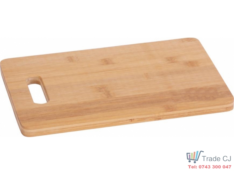 Tocator de bucatarie universal din bambus, 30x20x1,5 cm