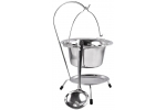 Set 3 piese din otel inoxidabil pentru servire ceaun, 800ml