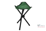 Scaun pliabil pentru pescuit sau camping verde 31x40 cm,amx 80 kg