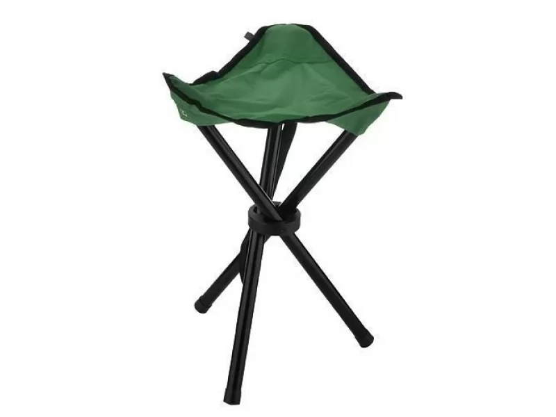 Scaun pliabil pentru pescuit sau camping verde 31x40 cm,amx 80 kg